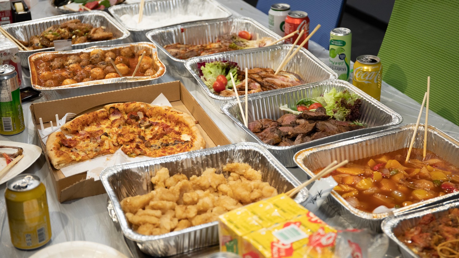 Photos of staffs activities